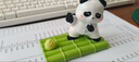 杞乐生日礼物女桌面摆件熊猫手机支架送男友闺蜜毕业伴手礼工位装饰品 熊猫手机支架（抱竹精美礼袋） 实拍图