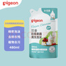 贝亲（Pigeon）奶瓶奶嘴 果蔬清洗泡沫（压泵型）补充装480ml MA163 实拍图
