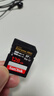 闪迪（SanDisk）128GB SD内存卡 6K视频 V60 U3 C10 高速相机存储卡 读速280MB/s 写速100MB/s 高清拍摄 畅快连拍 实拍图