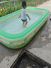 西哈泳士儿童充气游泳池家用室外大型户外水池加厚婴儿游泳桶宝宝洗澡盆 3米3层【基础套餐】有线闪充 实拍图