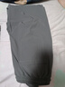 都美姿休闲裤男秋季简约运动潮流百搭弹力宽松显瘦系带免烫小脚九分裤男 深灰色+黑色 L 实拍图