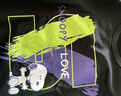 史努比（SNOOPY）【2件装】童装儿童短袖T恤男女童纯棉夏装 黑V字母+白宇航员 160 实拍图