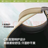 蕉下（beneunder）防晒帽子女黑胶空顶帽遮阳帽防紫外线遮脸太阳帽BM569白 实拍图