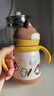 babycare儿童保温杯小松鼠成长婴儿宝宝学饮杯不锈钢吸管水杯水壶300ml 实拍图