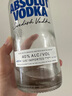 绝对（Absolut）伏特加 洋酒 40度 原味 500ml  实拍图