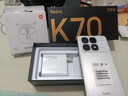 小米 Redmi K70 至尊版 国家补贴 天玑9300+ IP68 小米龙晶玻璃 12GB+512GB 晴雪白 红米 5G手机 实拍图