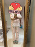 达芬奇密码中国风睡衣女春秋季带胸垫冰丝家居服套装送妈妈生日礼物礼盒装 【胸垫款】一叶知秋浅粉 L 【推荐100斤-120斤】 实拍图