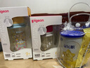 贝亲（Pigeon）PPSU双把手防胀气奶瓶240ml 猫头鹰 L号奶嘴 6月+ AA221 实拍图
