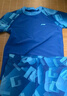 李宁（LI-NING）儿童分体游泳衣男童男孩青少年温泉易干泳衣泳裤中大童两件套泳装 海军蓝【单套】 150 【高130-140CM重26-33kg】 实拍图