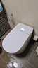 SKJ智能马桶无水压全自动翻盖泡沫盾一体式坐便器-602 白/标配-脚感冲水/内置泡沫盾 250/300/350/400坑距 下单备注 实拍图