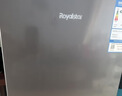 荣事达（Royalstar）【国家补贴20%】小冰箱迷你小型家用 冷藏冷冻两用宿舍寝室出租房双门电冰箱节能省电 98A168【三天约一度电 一级能效】钛深灰 实拍图