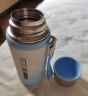 贝瑟斯小钢炮保温杯男女生不锈钢泡茶带盖高档茶水分离罗马杯蓝色550ml 实拍图