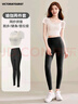 VICTORIATOURIST瑜伽服女跑步运动套装仙气高级普拉提训练服短袖健身上衣带胸垫L 实拍图