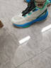 鸿星尔克（ERKE）童鞋中大童球鞋儿童夏季训练篮球鞋微晶白/玉石青40 实拍图