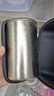 Ti artisan钛工匠纯钛旅行茶具套装户外露营便携鹰嘴泡茶器双层快客杯钛水杯 璀璨银礼盒装（一壶四杯） 实拍图