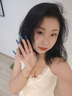 小野七天纯欲辣妹风不规则下摆开叉连衣裙浪漫氛围感修身蕾丝吊带长裙夏季 M 实拍图