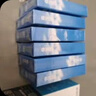 海昌【原装进口】高透氧硅水凝胶近视隐形眼镜月抛3/6片O2Light水润 6片（量贩季度囤货装）【呵护敏感眼】 325度 实拍图
