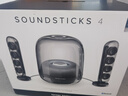 哈曼卡顿水晶4代桌面蓝牙音箱 618 电脑通用双声道 Soundsticks4 电脑音箱桌面蓝牙音箱氛围灯音响生日礼物 水晶4 黑色款 实拍图
