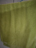全棉时代毛巾纯棉不易掉毛加大加厚方巾抗菌柔软强吸水 香草绿32×70cm  实拍图
