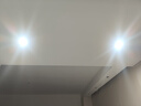 雷士（NVC）LED筒灯客厅卧室过道嵌入式天花灯全铝漆白6瓦三色开孔70-85mm 实拍图