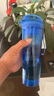 特百惠（Tupperware）晶彩MAX男女士学生大容量600ml运动塑料水杯子父亲节礼物 纯净蓝 实拍图