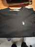 U.S. POLO ASSN.T恤男短袖男士纯棉t恤夏季白色小T恤休闲男打底衫父亲节 黑色 XL 实拍图