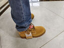 马登男士马丁靴美式经典大黄靴秋冬户外休闲工装靴2025新款加绒男鞋 砂黄 39 (245mm) 男码 实拍图