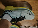 HOKA ONE ONE男款夏季克利夫顿 9跑步鞋CLIFTON 9轻量透气缓震 晶石蓝/灰蓝色 42.5 实拍图