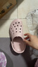 卡骆驰crocs洞洞鞋贝雅男鞋女鞋轻便耐磨一脚蹬拖鞋休闲鞋|10126 矿石粉-6TY 37 /38(230mm) 实拍图