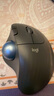 罗技（Logitech）ERGO M575 S无线蓝牙鼠标 无线轨迹球鼠标办公 人体工学鼠标双模 Mac笔记本电脑电池款USB家用鼠标 M575 S石墨黑（升级轻音） 实拍图
