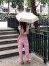 JCZS德国品牌迷你七折太阳伞生防晒防紫外线便携小巧晴雨两用遮阳伞 胶囊盒-七折-天空蓝 三折168股 x 92cm 实拍图