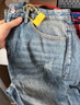 杰雷诺美式复古加绒牛仔裤男厚款2025新款宽松直筒裤子男春秋水洗休闲裤 蓝色 33 适合150-165斤 实拍图