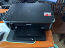 佳能（CANON） MG3680无线多功能打印机家用办公彩色照片打印复印扫描自动双面办公一体机 MG3680 黑色（无线+打印复印扫描+自动双面） 套餐三：主机+黑彩可加墨+黑5彩3共8瓶墨+大礼包 实拍图