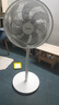 美的（Midea）【品质推荐】七叶轻音柔风电风扇/家用省电落地扇/台式电扇/广角摇头节能宿舍小型风扇 SAE35CA 实拍图