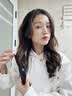 ABP无线弧形夹板高颅顶直发卷发迷你便携充电卷发棒负离子便携MINI直板夹端午出游必备 简白弧形夹板 实拍图