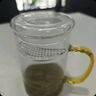 忆壶茶泡茶杯全玻璃月牙过滤耐热防爆茶水分离办公室喝茶男女士专用杯子 实拍图