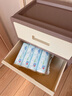 转角收纳柜抽屉式零食置物架玩具收纳储物柜子桌下文件柜床头整理柜 棕-三层带轮-大容量加厚收纳柜 实拍图