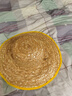 智宙草帽大号农民农用下田编织草帽遮阳防晒工地工用帽子男儿 包边麦秆草帽 41.5-42厘米 实拍图