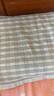双鹤亚麻棉枕巾棉麻菱格单双人枕巾亚麻枕席巾枕头芯套凉席配套枕巾 实拍图