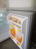 长城（GREAT WALL FRIDGE）家用迷你小冰箱小型冷冻冷藏保鲜宿舍出租房办公室节能省电双开门电冰箱 银色83L【一级能效 全国联保】 实拍图