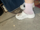 蕉内【赵露思同款】300S女士中筒堆堆袜子棉7A抗菌防臭薄款透气夏4双 实拍图