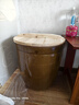 老式水缸家用储水土陶庭院大缸鱼缸造景腌菜缸发酵缸荷花缸醋酱缸 瘦高款 60斤 带盖 实拍图