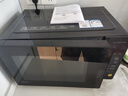 美的（Midea）家用变频微波炉平板式易清洁 800W微波速热 一键智能菜单 钻石背板 微晶面板加热20L（PM20M2） 实拍图
