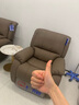 芝华仕（CHEERS）头等舱皮单椅智能椅真皮沙发客厅电动功能可躺摇芝华士k621 檀影咖-电动躺-升级可摇款 优先发货（详询客服） 实拍图