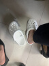 卡骆驰crocs洞洞鞋贝雅男鞋女鞋轻便耐磨一脚蹬拖鞋休闲鞋|10126 白-100 40 (250mm) 实拍图