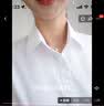 高绅风度短袖衬衫女士衬衣夏季商务修身职业正装白色免烫工装通勤工作服 V·领纯白色 38 /XL码 实拍图