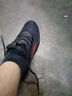 鸿星尔克男鞋运动鞋2025秋冬新款红星网面透气男士休闲网鞋旅游跑步鞋子男 【网面】正黑 44 （现货速发） 实拍图