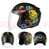 坦克（Tanked Racing）T536摩托车头盔3C大半盔四季防晒电动车安全帽 黑色 大都会 XXL 实拍图