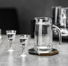 青苹果白酒杯分酒器套装 一口杯小酒杯刻度12件套家用饭店用 实拍图