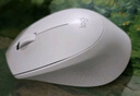 罗技（Logitech）M330 静音鼠标 无线鼠标 办公鼠标 右手鼠标 带无线微型接收器 白色 实拍图
